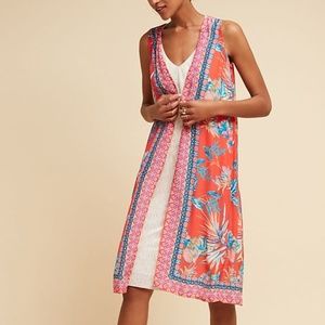 Tropical Split-Back Vest